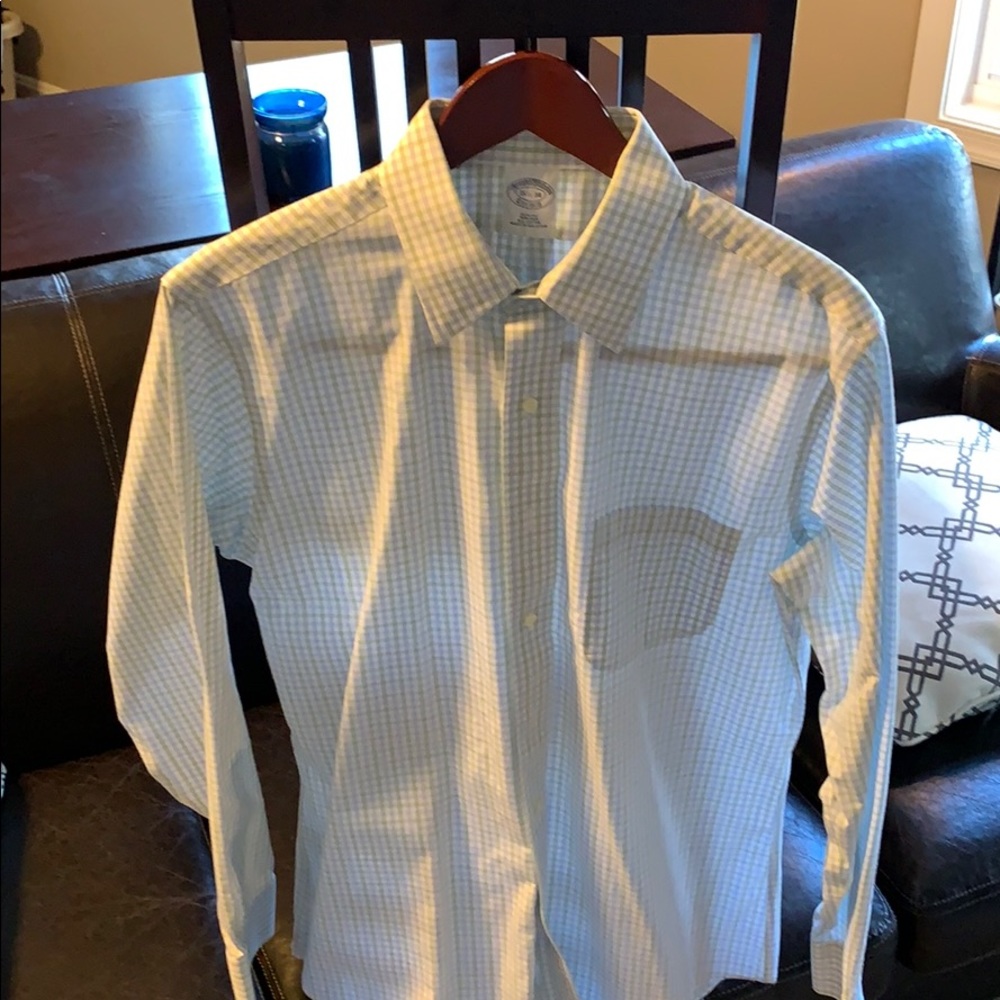Brook Brothers Dress Shirt 15 1/2 x 34